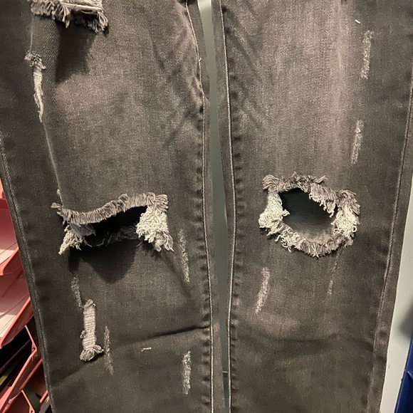 MID RISE KanCan Super Skinny Jeans - Black size 15/31 - Picture 7 of 8